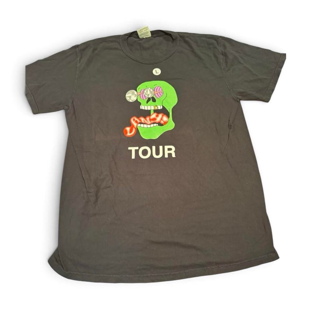LANY GGBBXX Tour 2021 Black Graphic T-Shirt Size Large NWOT
